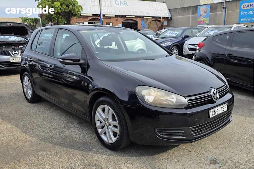 Black 2012 Volkswagen Golf Hatch 118 TSI COMFORTLINE