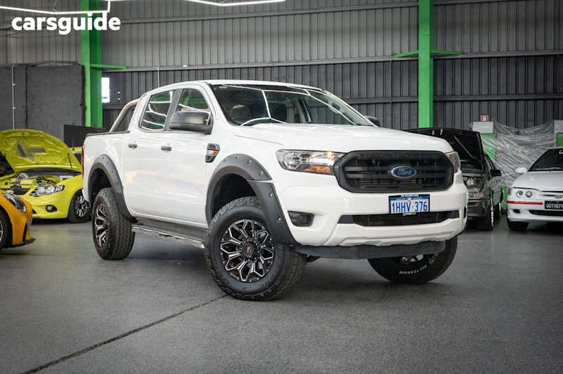 White 2019 Ford Ranger Ute Tray XL 4X4