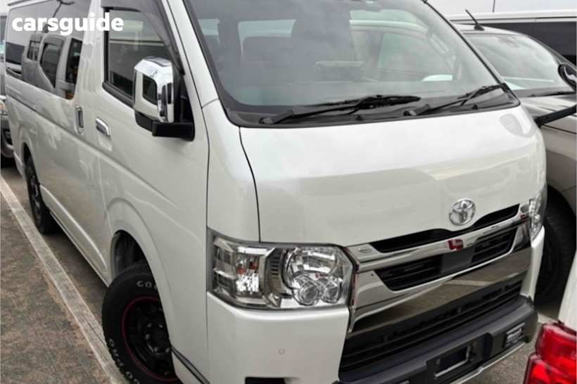 White 2022 Toyota HiAce Commercial 2.8L DIESEL VAN SUPER GL DARK PRIME 2
