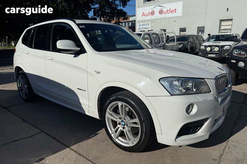 White 2014 BMW X3 SUV XDRIVE30D 4X4