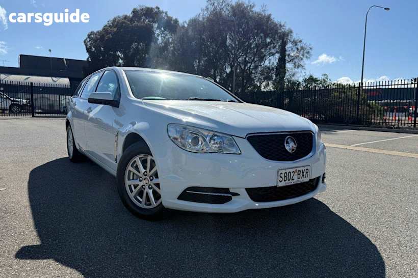 White 2014 Holden Commodore Sportswagon Evoke (Lpg)