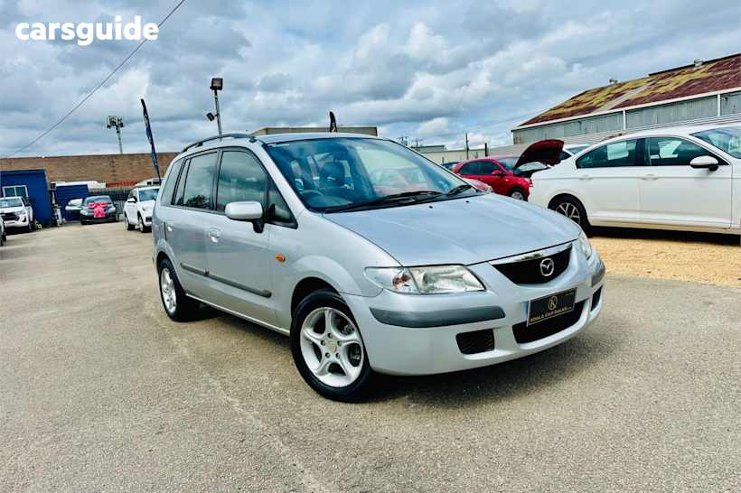Silver 2001 Mazda Premacy Hatchback