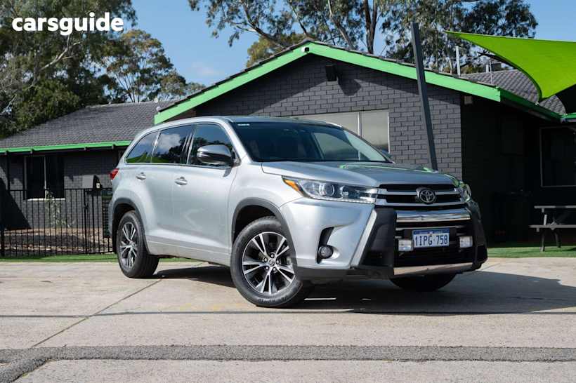 Silver 2018 Toyota Kluger SUV GX 4WD