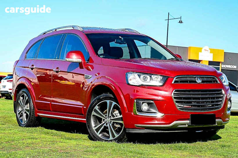 Red 2018 Holden Captiva Wagon 7 Ltz (Awd)