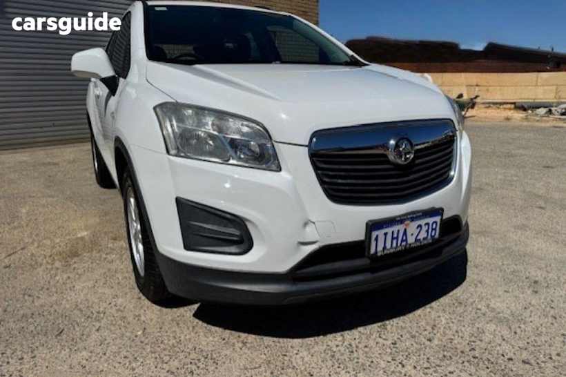 White 2014 Holden Trax SUV LS F