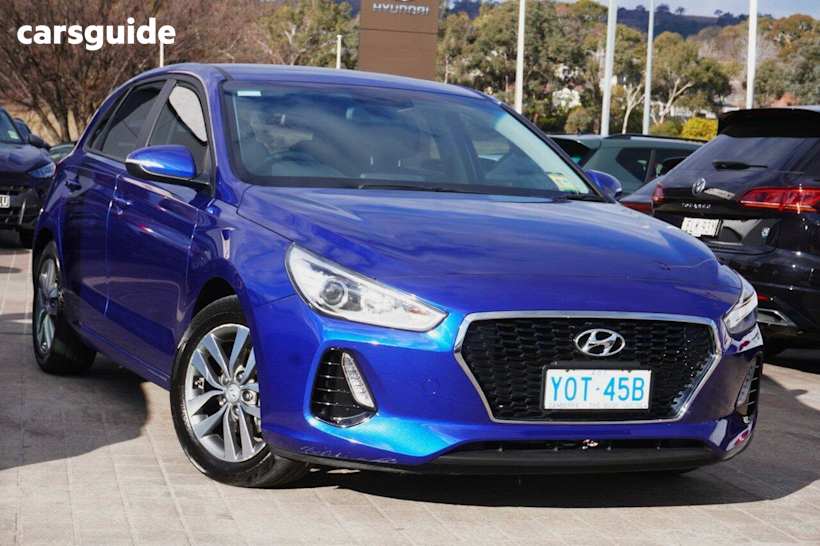 Blue 2020 Hyundai I30 Hatchback Active