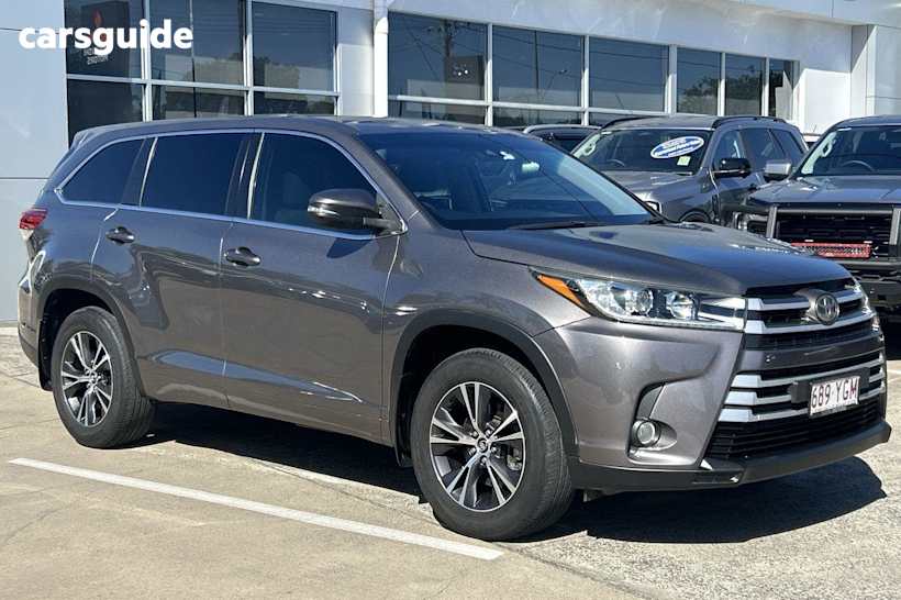 Grey 2018 Toyota Kluger SUV GX 4WD
