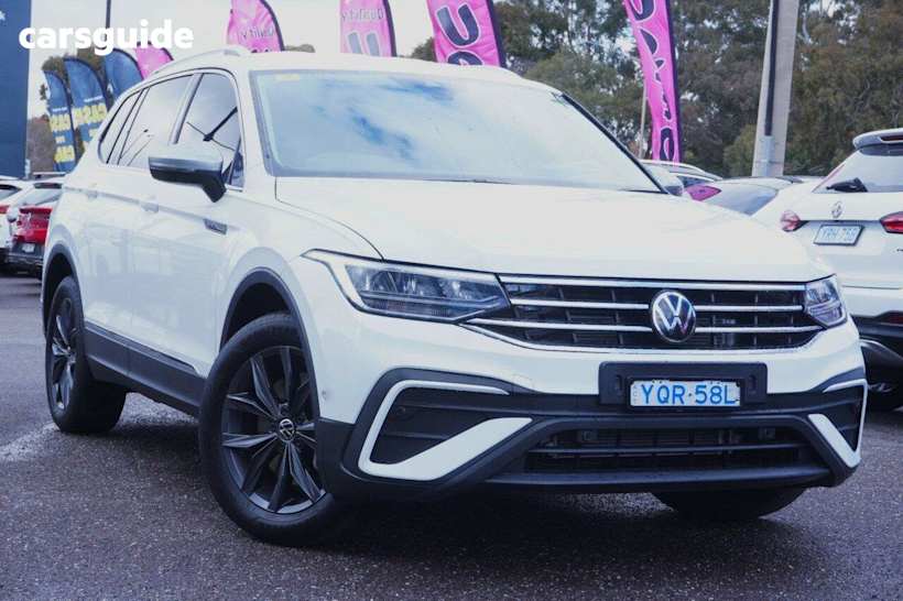 White 2022 Volkswagen Tiguan Wagon Allspace 162Tsi Adventure