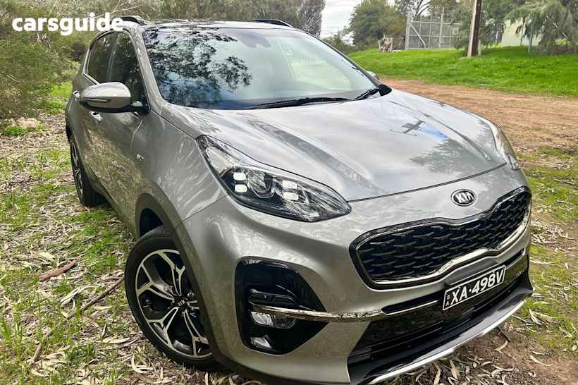 Grey 2020 Kia Sportage SUV GT-LINE 4X4