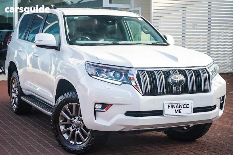 White 2019 Toyota Landcruiser Prado Wagon Vx (4X4)