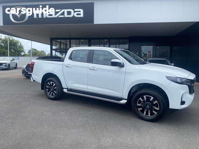 White 2024 Mazda BT-50 Ute Tray XTR