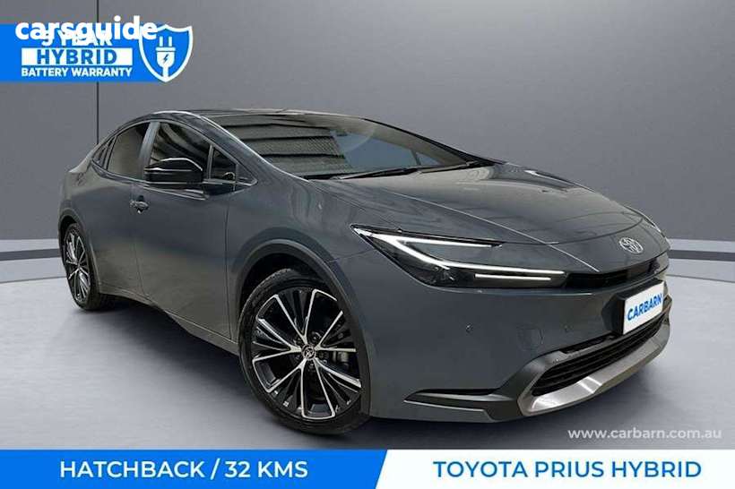 Grey 2025 Toyota Prius Hatch X
