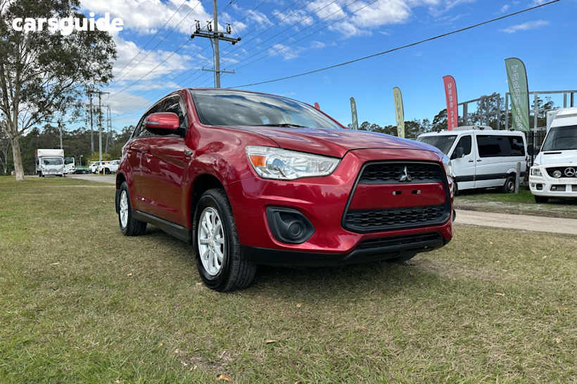 Red 2012 Mitsubishi ASX Wagon (2Wd)