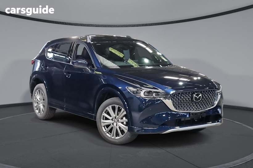 Blue 2025 Mazda CX-5 SUV G25 AKERA 4X4