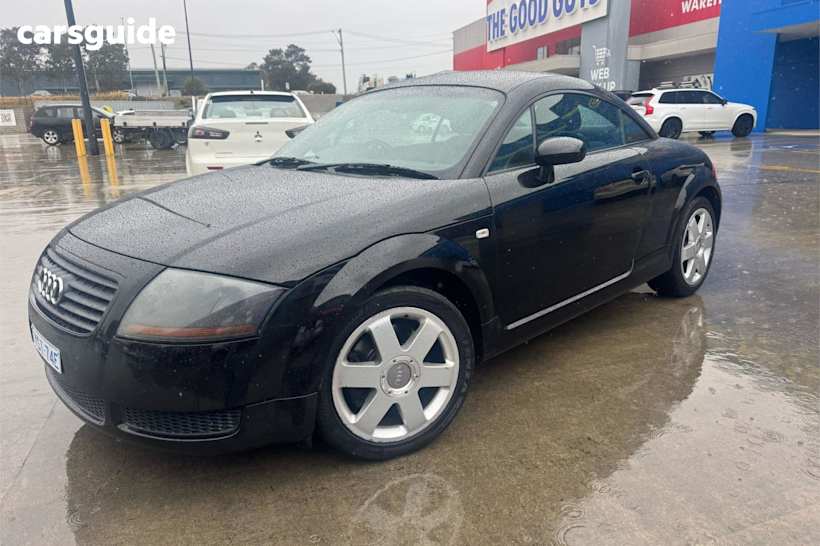 Black 2002 Audi TT Coupe