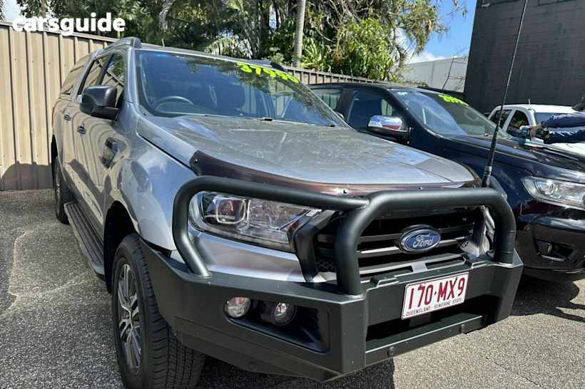 Silver 2021 Ford Ranger Double Cab Pick Up Wildtrak X 2.0 (4X4)