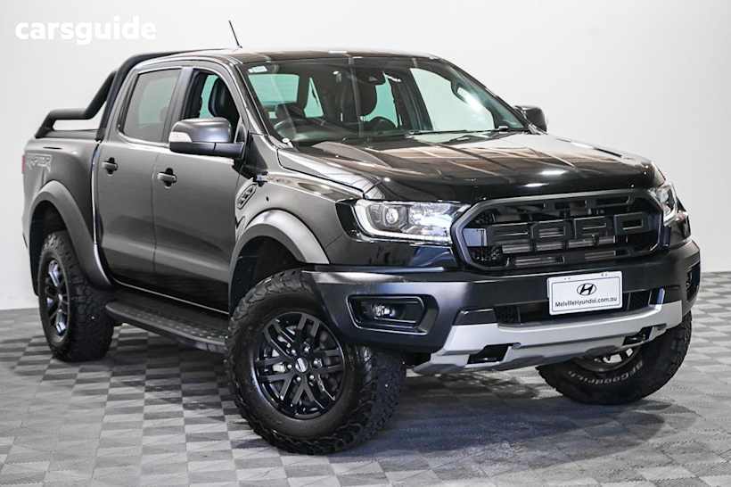 Black 2020 Ford Ranger Double Cab Pick Up Raptor 2.0 (4X4)
