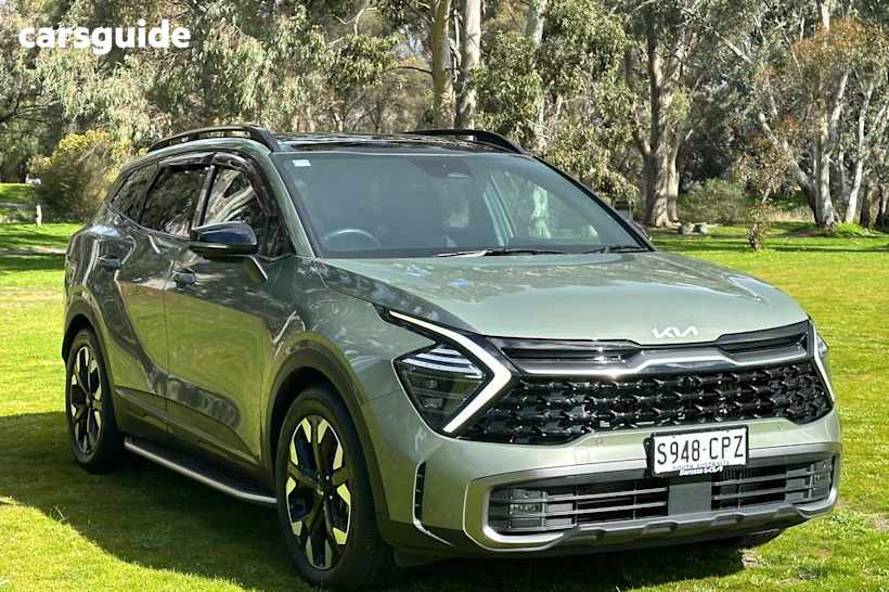 Green 2022 Kia Sportage SUV GT-LINE 4WD
