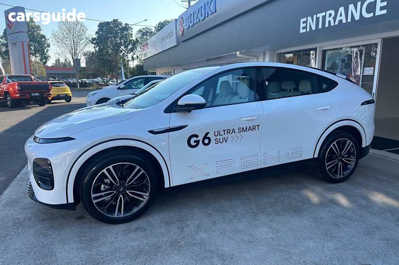 White 2024 Xpeng G6 SUV STANDARD RANGE R