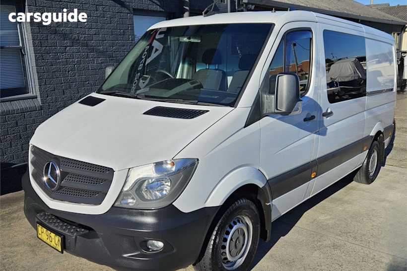 White 2018 Mercedes-Benz Sprinter Commercial 316CDI MWB