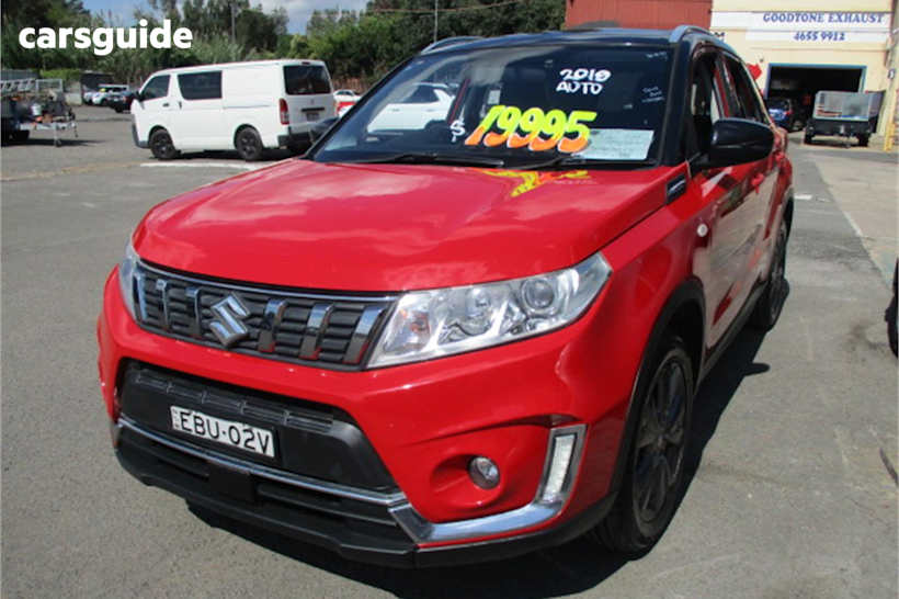 Red 2019 Suzuki Vitara Wagon