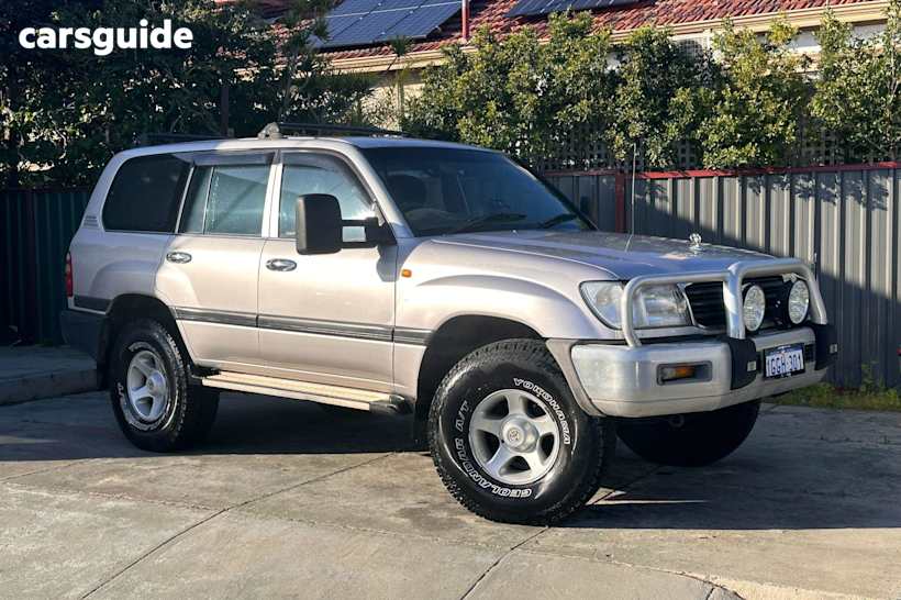 Silver 1999 Toyota Landcruiser SUV GXL 4X4