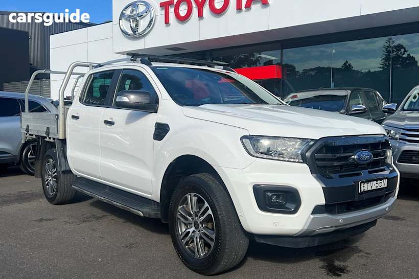 White 2022 Ford Ranger Double Cab Pick Up Wildtrak 2.0 (4X4)