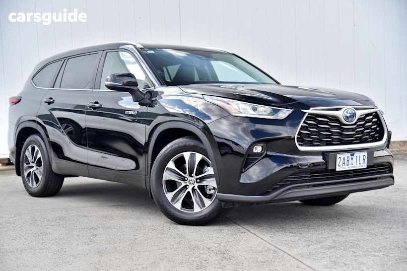 Black 2023 Toyota Kluger SUV GXL 4X4