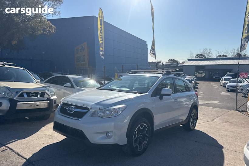 White 2014 Subaru XV Wagon 2.0I
