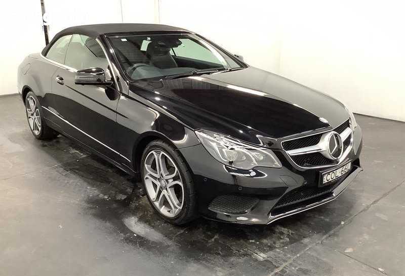 Black 2013 Mercedes-Benz E400 Cabriolet