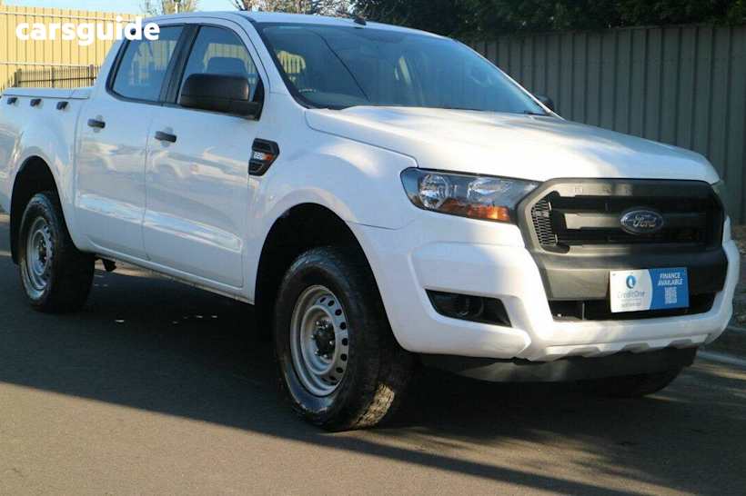 White 2016 Ford Ranger Crew Cab Pickup Xl 2.2 Hi-Rider (4X2)