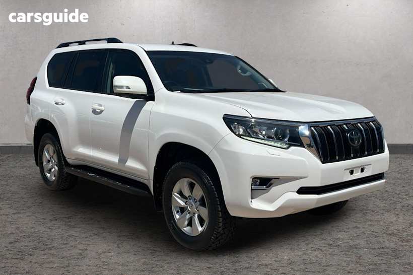 White 2021 Toyota Landcruiser Prado SUV GXL 4X4