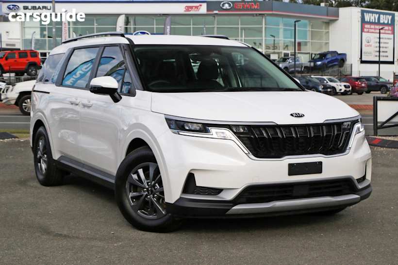 White 2020 Kia Carnival SUV S F