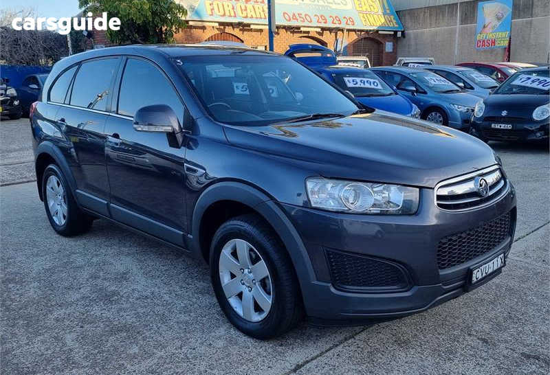 Grey 2014 Holden Captiva SUV 7 LS