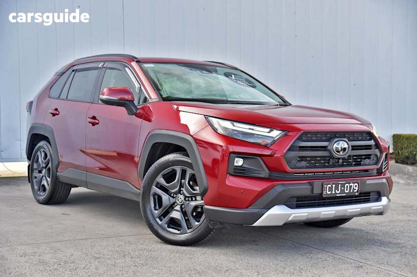 Red 2023 Toyota RAV4 SUV EDGE 4X4