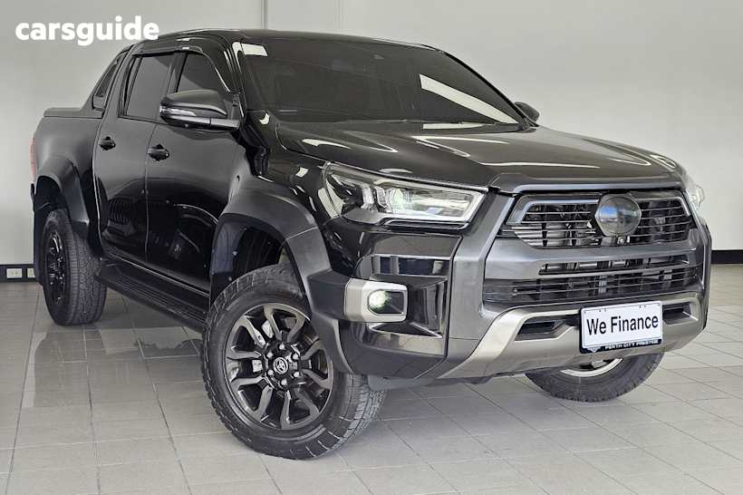Black 2023 Toyota Hilux Ute Tray ROGUE 4X4