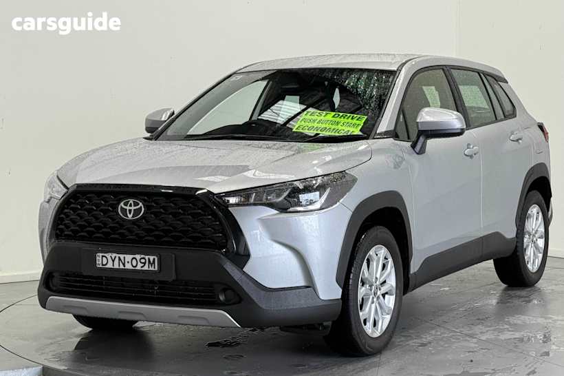 Silver 2024 Toyota Corolla Cross SUV GX F
