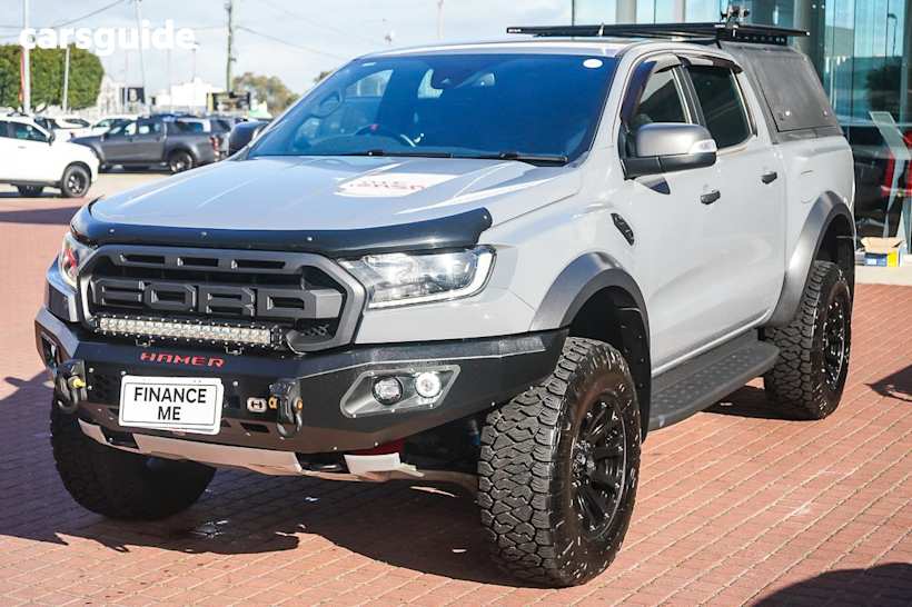Grey 2018 Ford Ranger Double Cab Pick Up Raptor 2.0 (4X4)