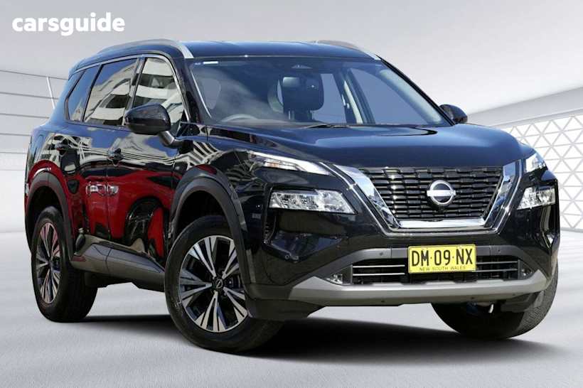 Black 2024 Nissan X-Trail Wagon St-L (2Wd)