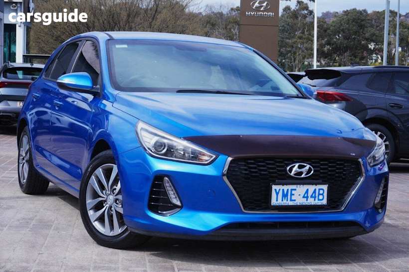 Blue 2017 Hyundai I30 Hatchback Active
