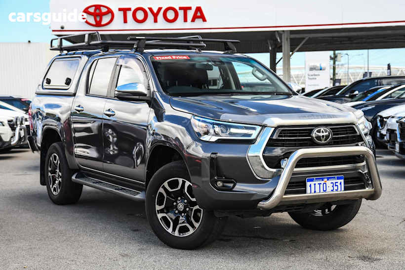 Grey 2021 Toyota Hilux Ute Tray SR5 4X4