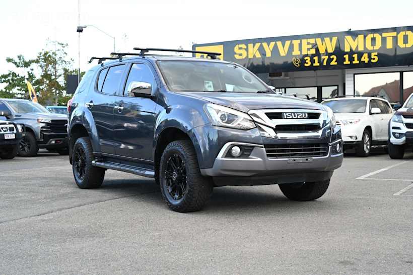 Grey 2017 Isuzu MU-X SUV LS-U 4X4