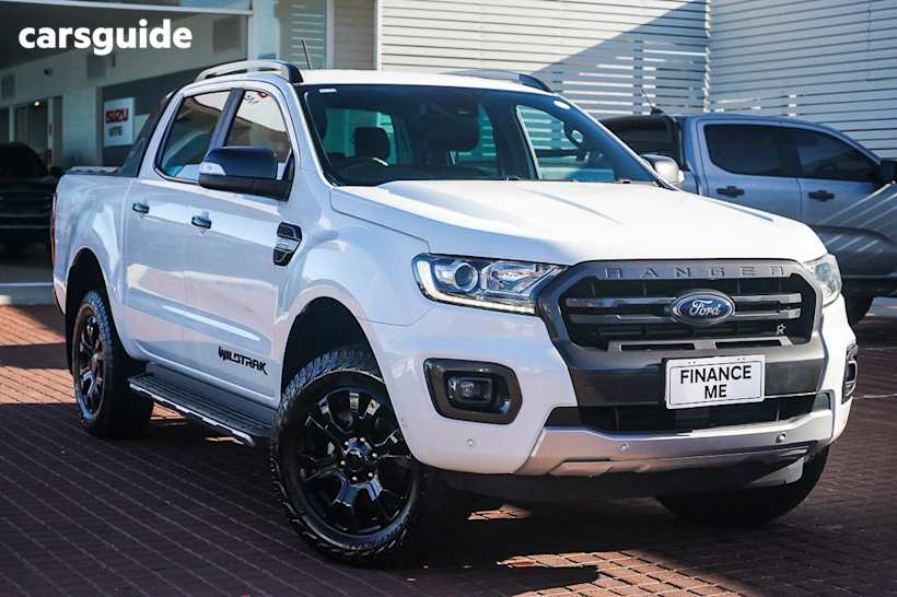 White 2019 Ford Ranger Double Cab Pick Up Wildtrak 2.0 (4X4)