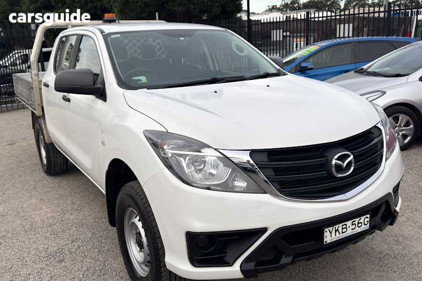 White 2020 Mazda BT-50 Ute Tray XT HI-RIDER R