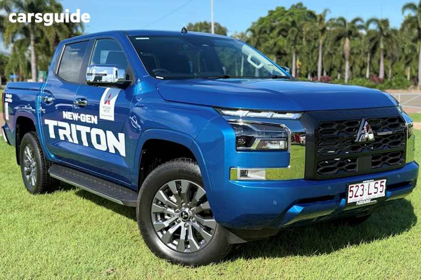 Blue 2024 Mitsubishi Triton Double Cab Pick Up Gls (4X4)