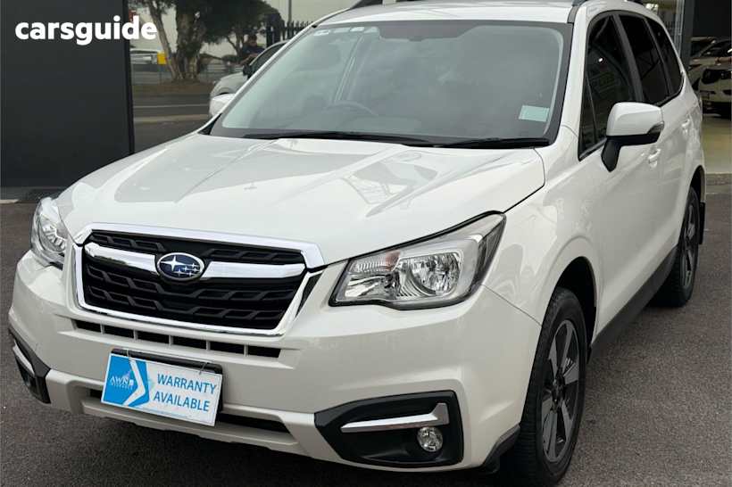 White 2017 Subaru Forester SUV 2.5I-L 4WD