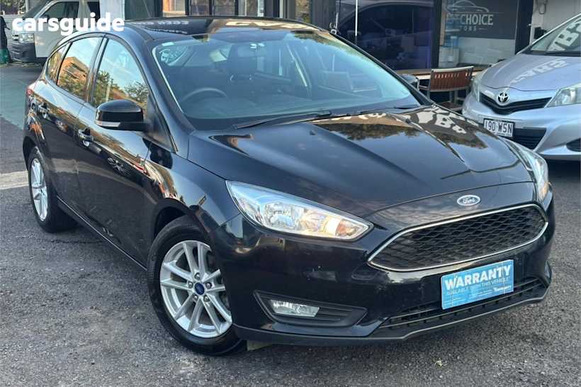 Black 2016 Ford Focus Hatch TREND F
