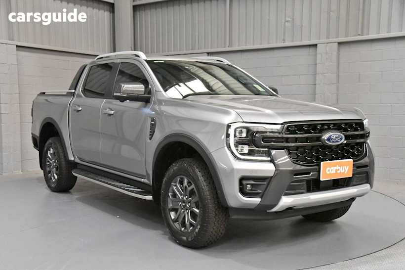 Silver 2024 Ford Ranger Double Cab Pick Up Wildtrak 3.0 (4X4)