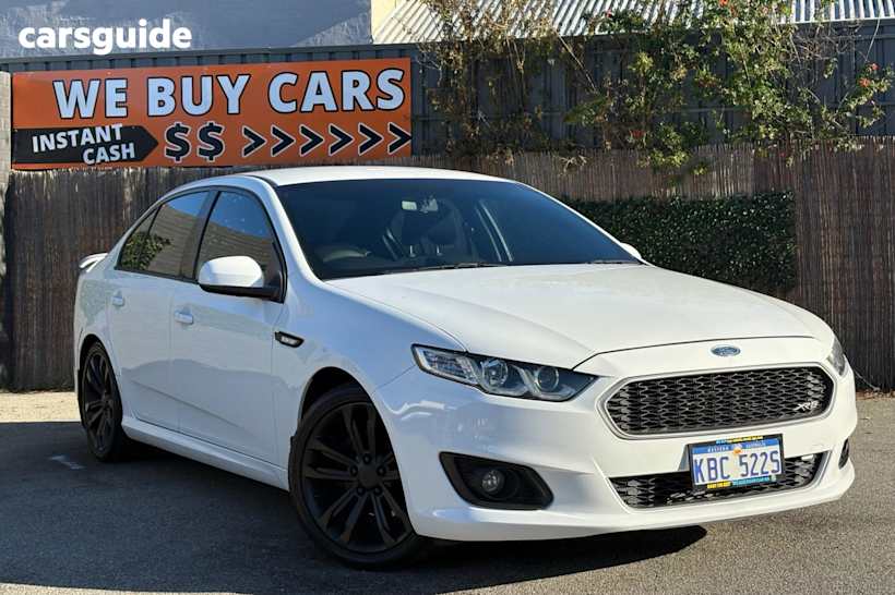 White 2015 Ford Falcon Sedan FG X XR6 SEDAN 4DR SPTS AUTO 6SP, 4.0I