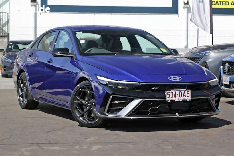 Blue 2025 Hyundai I30 Sedan N LINE PREMIUM F